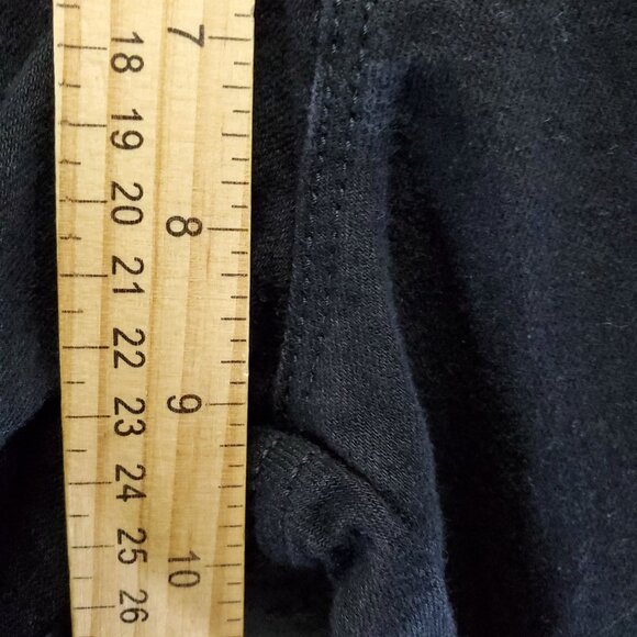 Old Navy Pants Womens Size 2 Black Flare Ankle Micro Flare Style Stretch Blend - Picture 6 of 12